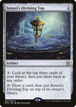 Sensei's Divining Top [Eternal Masters] | Fandemonia Ltd