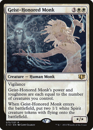 Geist-Honored Monk [Commander 2014] | Fandemonia Ltd