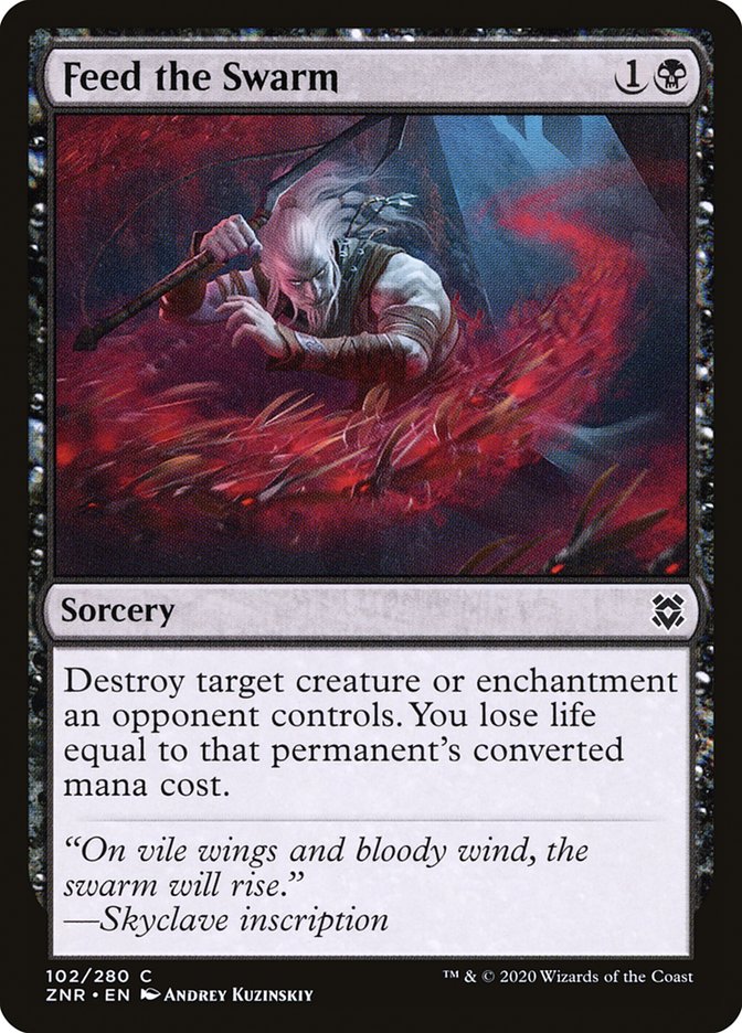 Feed the Swarm [Zendikar Rising] | Fandemonia Ltd