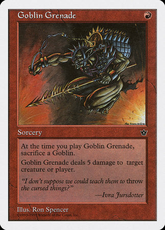 Goblin Grenade [Anthologies] | Fandemonia Ltd