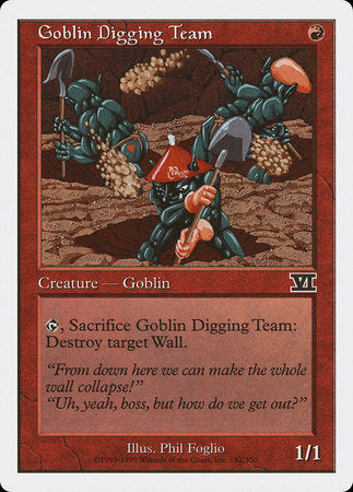 Goblin Digging Team [Classic Sixth Edition] | Fandemonia Ltd