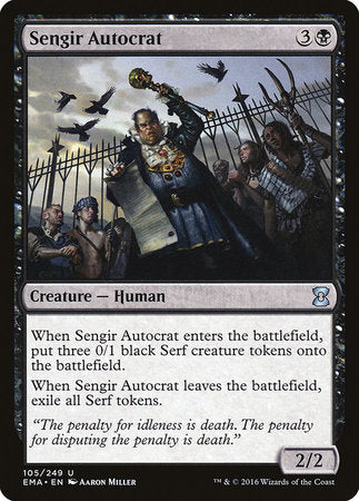 Sengir Autocrat [Eternal Masters] | Fandemonia Ltd