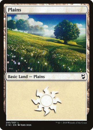 Plains (293) [Commander 2018] | Fandemonia Ltd