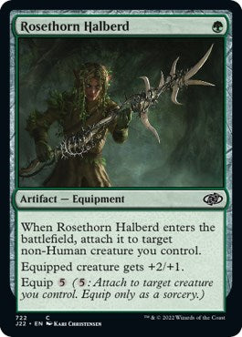 Rosethorn Halberd [Jumpstart 2022] | Fandemonia Ltd