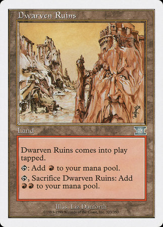Dwarven Ruins [Classic Sixth Edition] | Fandemonia Ltd