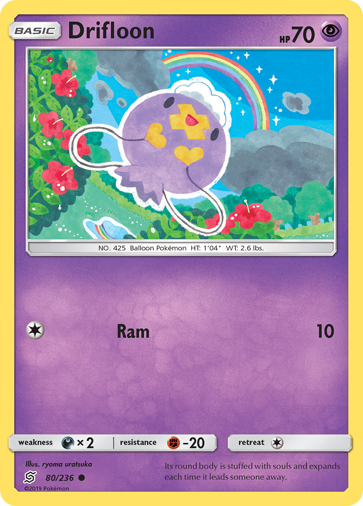 Drifloon (80/236) [Sun & Moon: Unified Minds] | Fandemonia Ltd