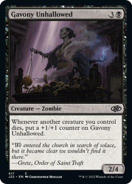 Gavony Unhallowed [Jumpstart 2022] | Fandemonia Ltd