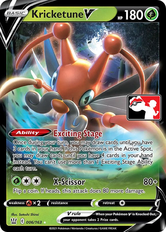 Kricketune V (006/163) [Prize Pack Series One] | Fandemonia Ltd