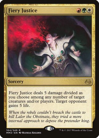 Fiery Justice [Modern Masters 2017] | Fandemonia Ltd