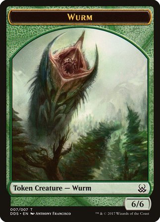 Wurm Token [Duel Decks: Mind vs. Might Tokens] | Fandemonia Ltd