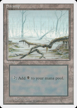 Swamp (A) [Fourth Edition] | Fandemonia Ltd
