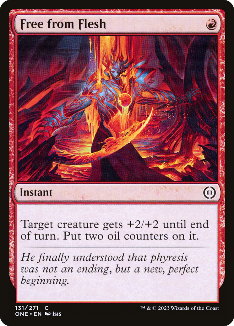 Free from Flesh [Phyrexia: All Will Be One] | Fandemonia Ltd