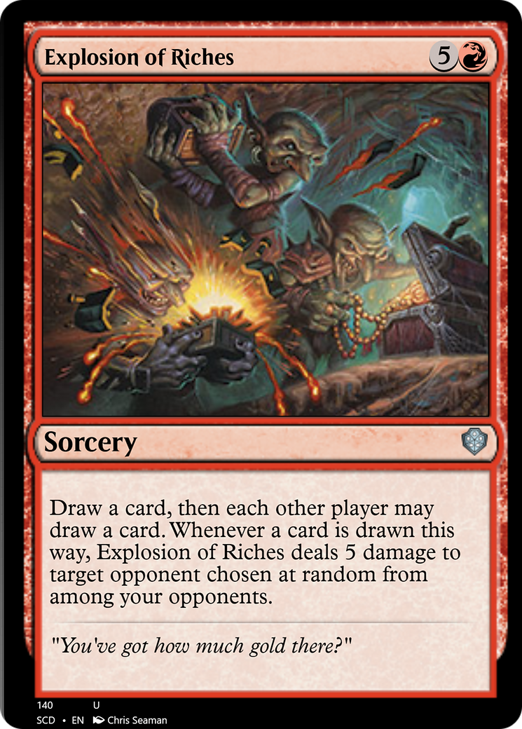 Explosion of Riches [Starter Commander Decks] | Fandemonia Ltd