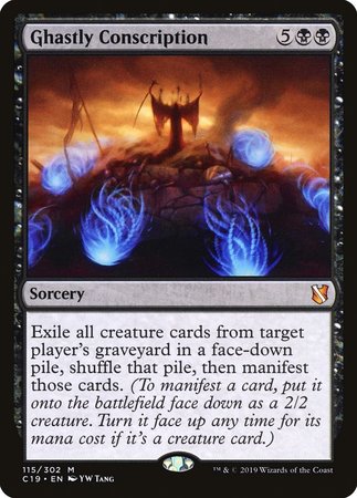 Ghastly Conscription [Commander 2019] | Fandemonia Ltd