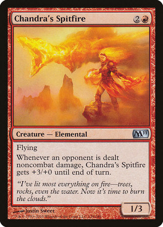 Chandra's Spitfire [Magic 2011] | Fandemonia Ltd