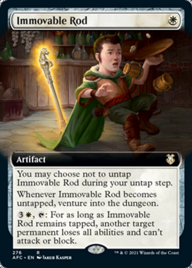 Immovable Rod (Extended) [Dungeons & Dragons: Adventures in the Forgotten Realms Commander] | Fandemonia Ltd