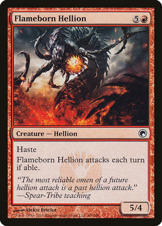 Flameborn Hellion [Scars of Mirrodin] | Fandemonia Ltd