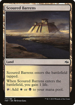 Scoured Barrens [Fate Reforged] | Fandemonia Ltd