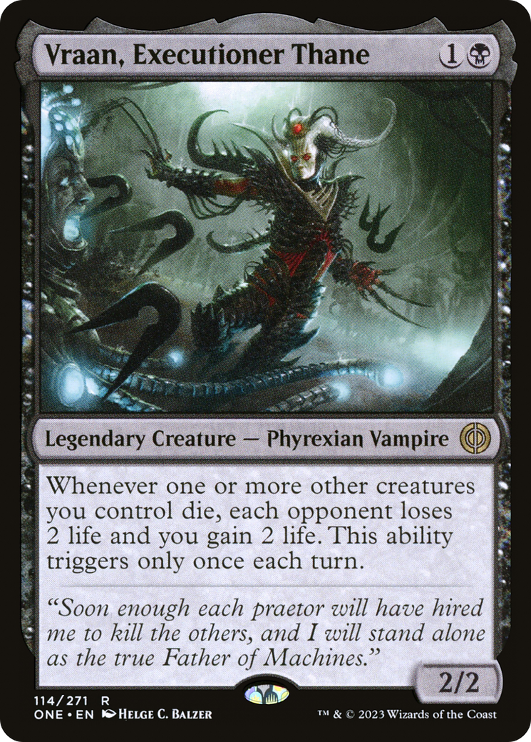 Vraan, Executioner Thane [Phyrexia: All Will Be One] | Fandemonia Ltd