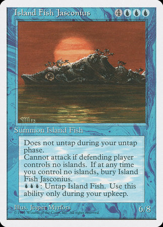 Island Fish Jasconius [Fourth Edition] | Fandemonia Ltd