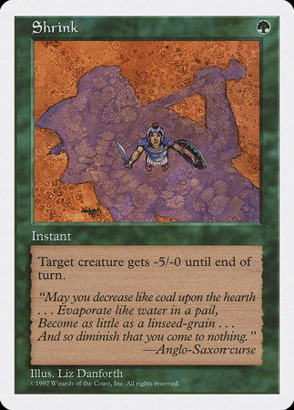 Shrink [Fifth Edition] | Fandemonia Ltd