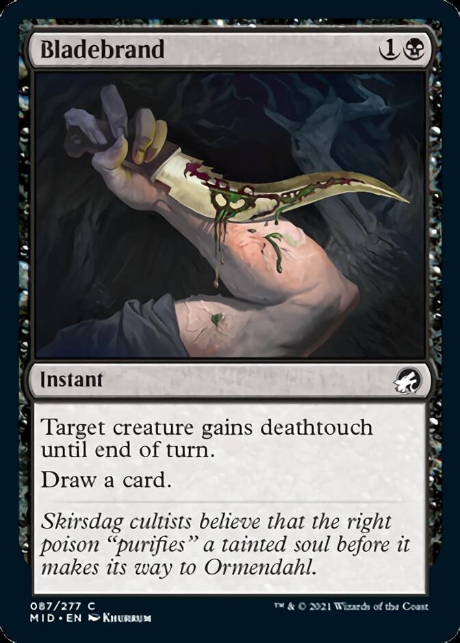 Bladebrand [Innistrad: Midnight Hunt] | Fandemonia Ltd