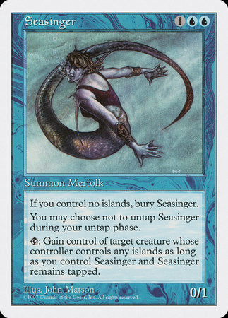 Seasinger [Fifth Edition] | Fandemonia Ltd