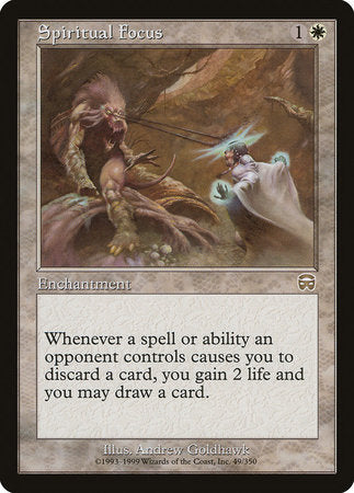 Spiritual Focus [Mercadian Masques] | Fandemonia Ltd