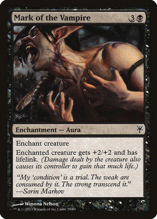 Mark of the Vampire [Duel Decks: Sorin vs. Tibalt] | Fandemonia Ltd