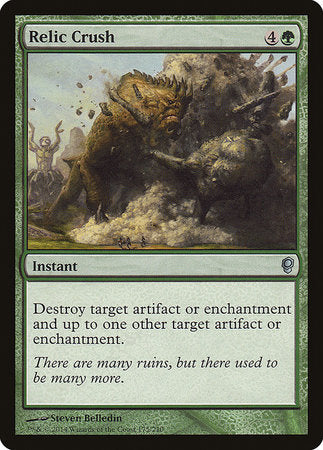 Relic Crush [Conspiracy] | Fandemonia Ltd