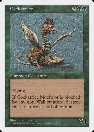 Cockatrice [Fifth Edition] | Fandemonia Ltd