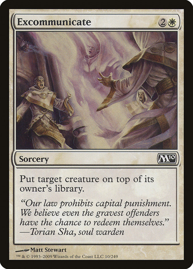 Excommunicate [Magic 2010] | Fandemonia Ltd