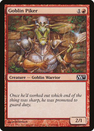 Goblin Piker [Magic 2011] | Fandemonia Ltd