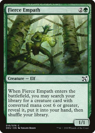 Fierce Empath [Duel Decks: Elves vs. Inventors] | Fandemonia Ltd