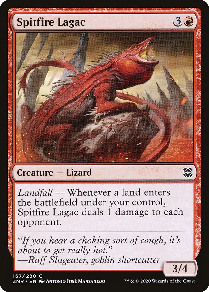 Spitfire Lagac [Zendikar Rising] | Fandemonia Ltd