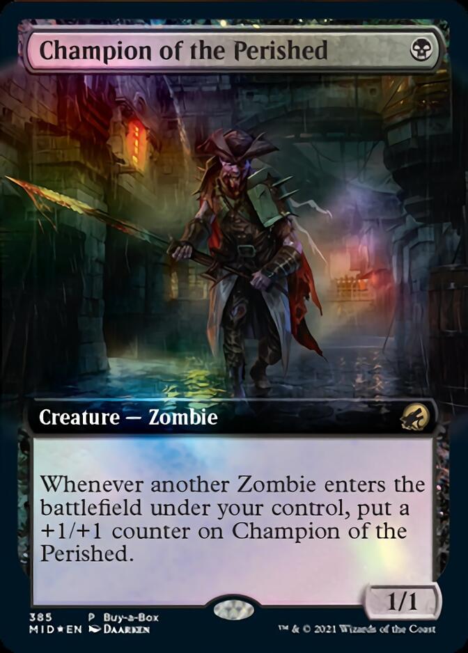 Champion of the Perished (Buy-A-Box) [Innistrad: Midnight Hunt] | Fandemonia Ltd