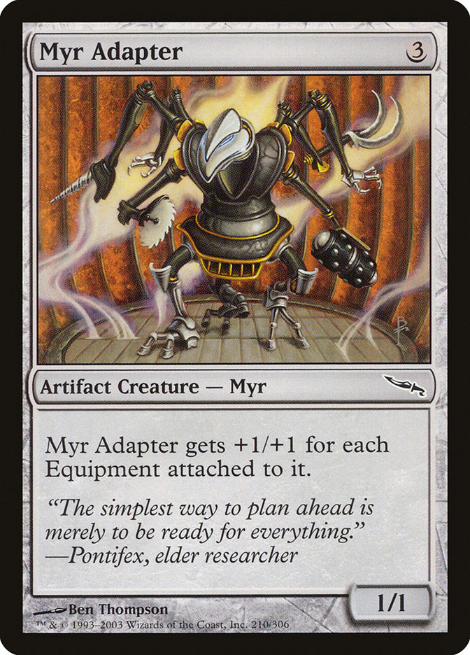 Myr Adapter [Mirrodin] | Fandemonia Ltd