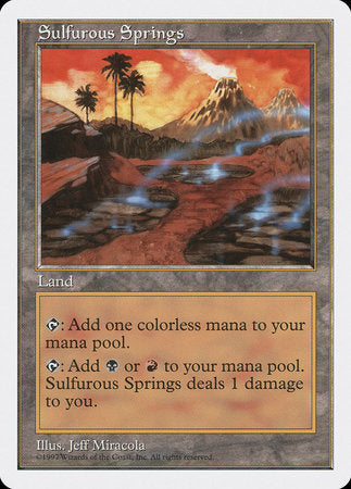 Sulfurous Springs [Fifth Edition] | Fandemonia Ltd