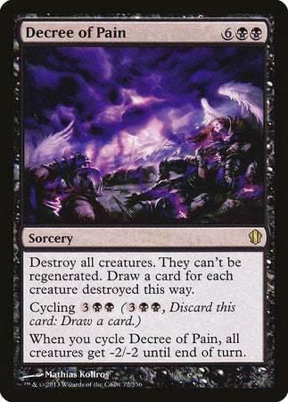 Decree of Pain [Commander 2013] | Fandemonia Ltd