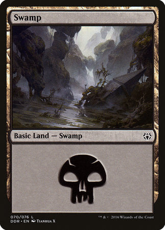 Swamp (70) [Duel Decks: Nissa vs. Ob Nixilis] | Fandemonia Ltd