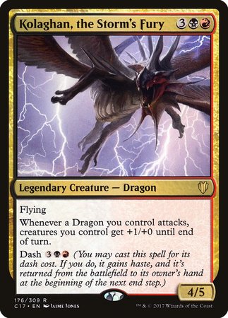 Kolaghan, the Storm's Fury [Commander 2017] | Fandemonia Ltd