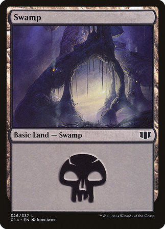 Swamp (326) [Commander 2014] | Fandemonia Ltd