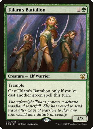 Talara's Battalion [Duel Decks: Mind vs. Might] | Fandemonia Ltd