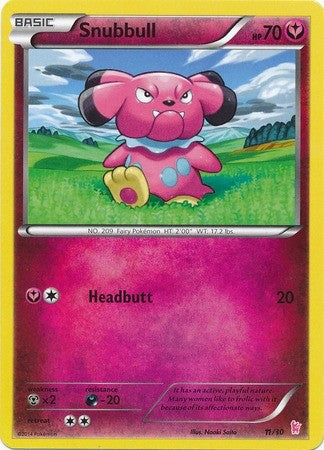 Snubbull (11/30) [XY: Trainer Kit - Sylveon] | Fandemonia Ltd