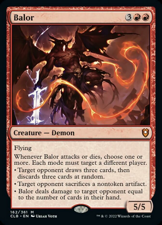 Balor [Commander Legends: Battle for Baldur's Gate] | Fandemonia Ltd