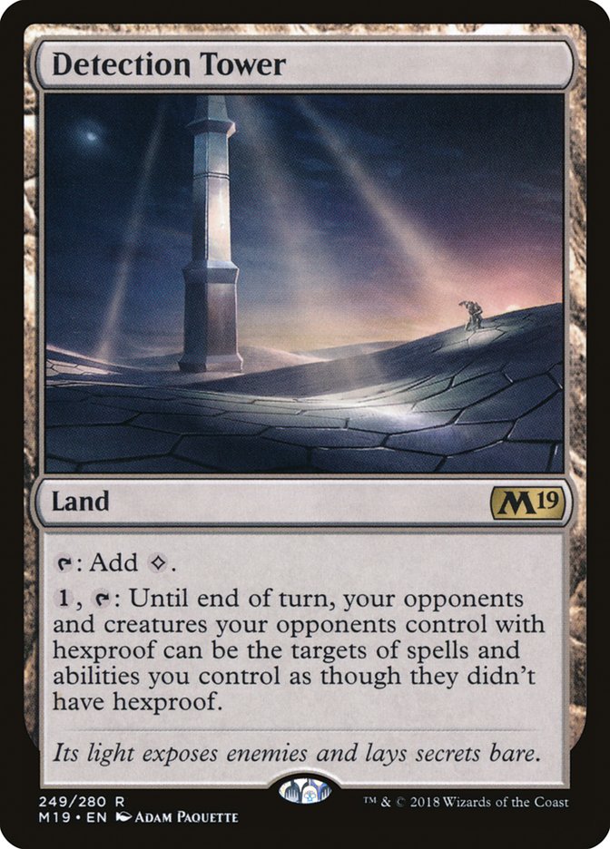 Detection Tower [Core Set 2019] | Fandemonia Ltd