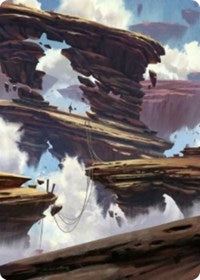 Boulderloft Pathway Art Card [Zendikar Rising Art Series] | Fandemonia Ltd
