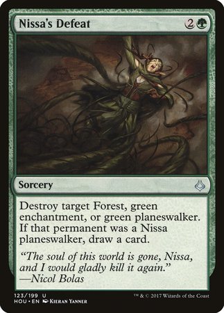 Nissa's Defeat [Hour of Devastation] | Fandemonia Ltd