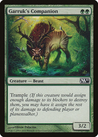 Garruk's Companion [Magic 2011] | Fandemonia Ltd