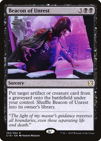 Beacon of Unrest [Commander 2019] | Fandemonia Ltd